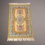 Chain Stitch Crewel Wool Embroidery Rug (60" x 36")
