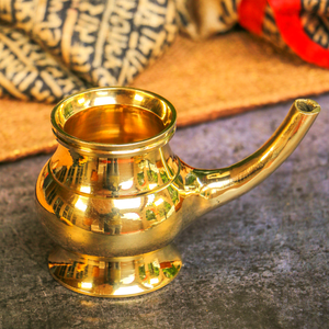 pure brass kumbh lota kalash for kitchen and pooja
