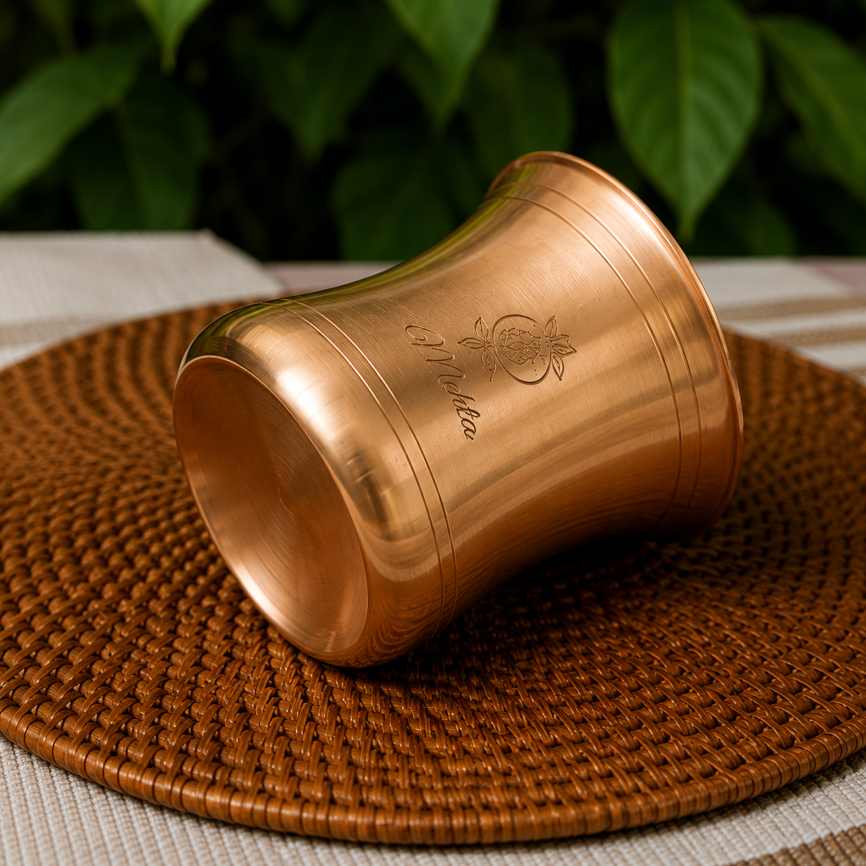 Ambi 100% Pure Kansa Heirloom Glass with Customisable Etching