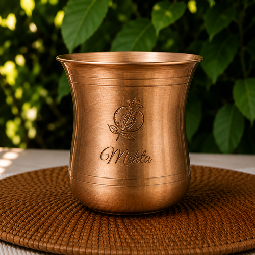 Ambi 100% Pure Kansa Heirloom Glass with Customisable Etching