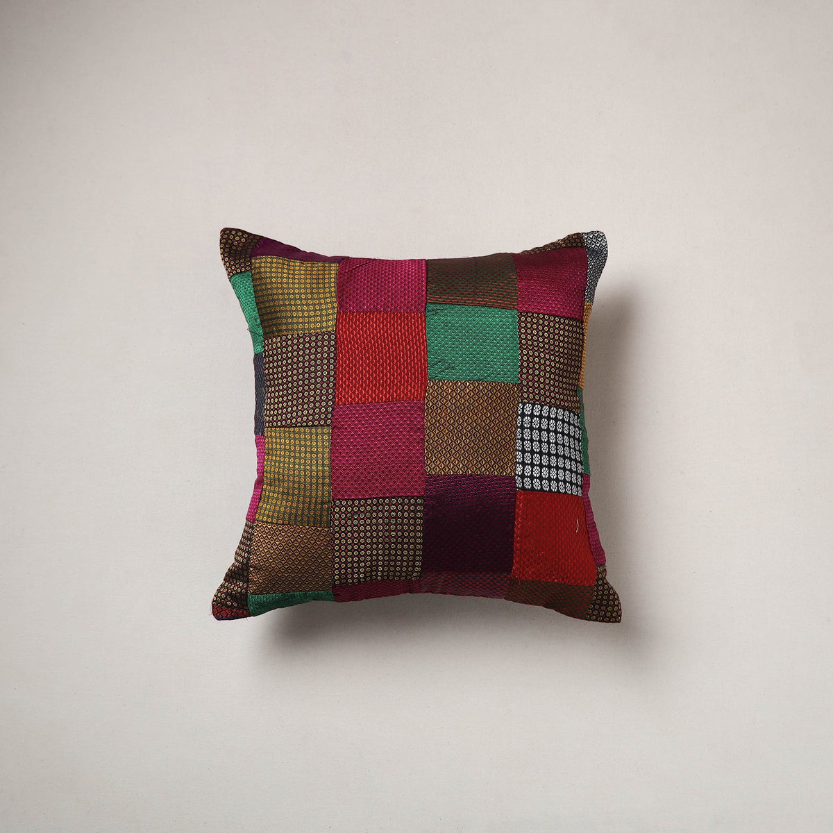 Khun Patchwork Cushion Cover (16 x 16 in) 114