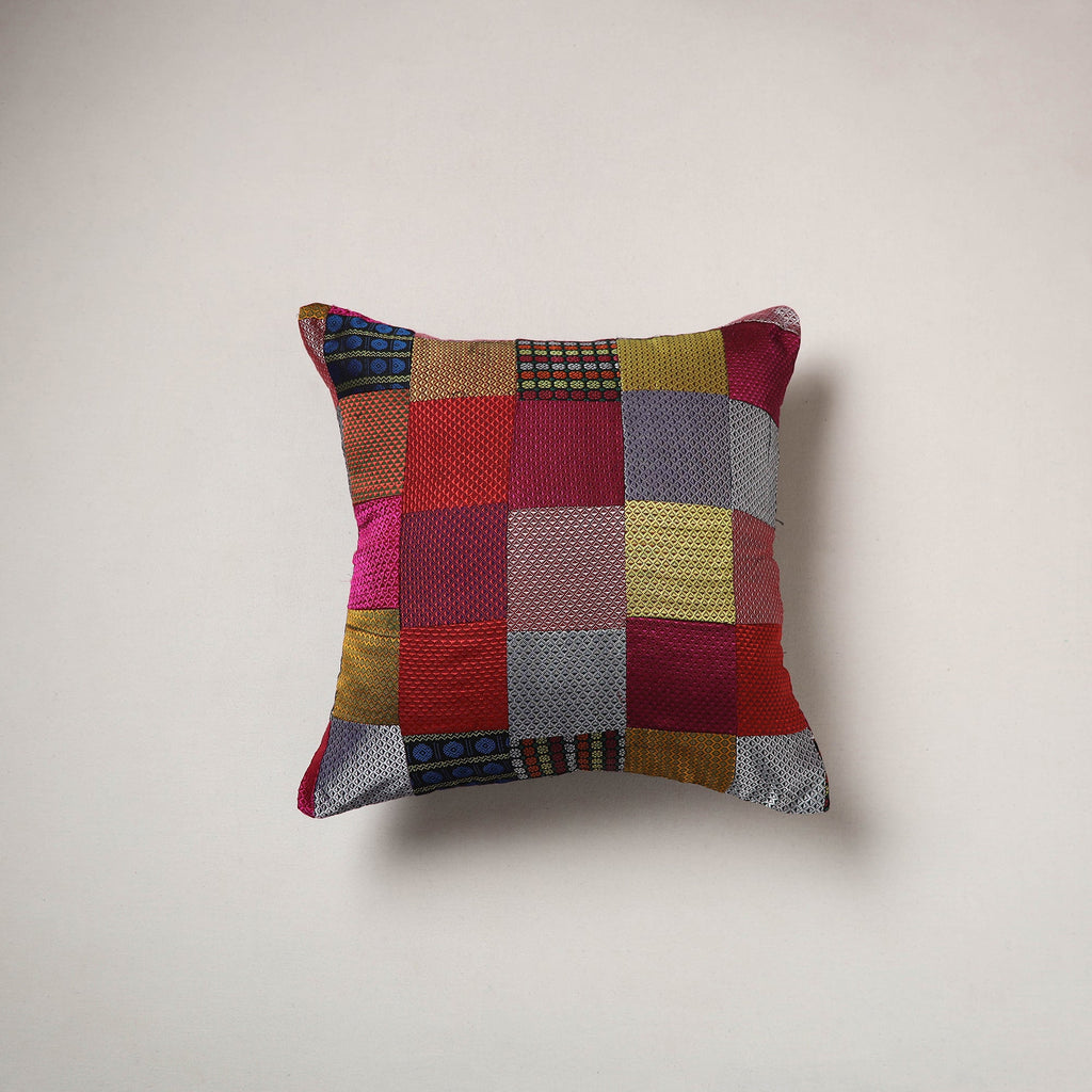 Khun Patchwork Cushion Cover (16 x 16 in) 122