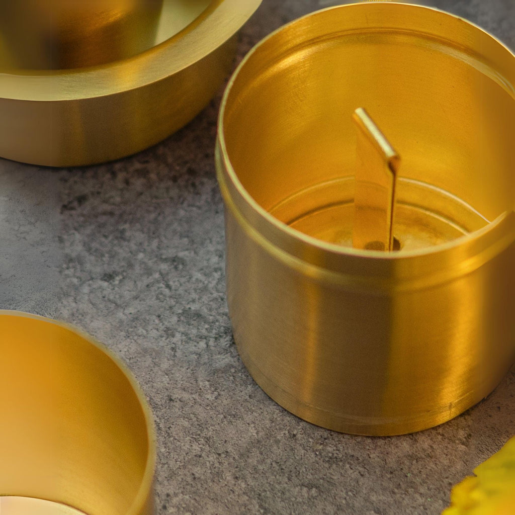 Ambi Pure Brass South Indian Coffee Filter | Sikku Kolam Design | Serve's , 2-3 cups