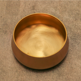 Large Pure Brass Bowl – 3" Diameter