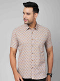 Men’s Short-Sleeve Cotton Shirt by House of Gulab