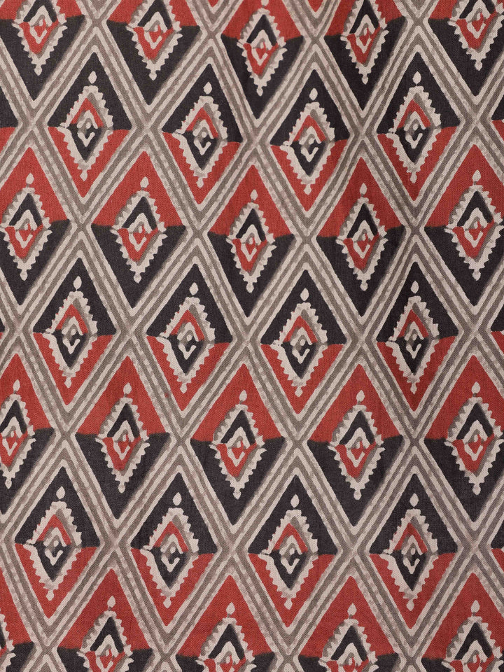 Blue Half-Sleeve Tie & Dye Cotton Men’s Shibori Shirt